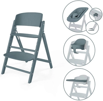 Стульчик для кормления Cybex Click & Fold 4 в 1 Set (Stone Blue)