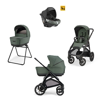 Коляска 3 в 1 Inglesina Aptica XT (Darwin I-Size) (Taiga Green 2026)