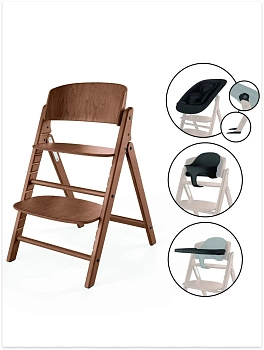 Стульчик для кормления Cybex Click & Fold 4 в 1 Set (All Natural Dark)
