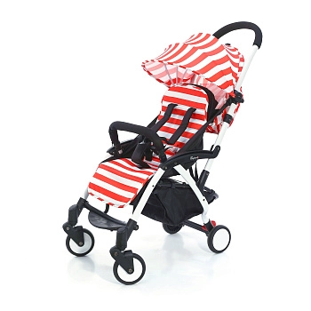 Прогулочная коляска Esspero Summer Lux (Red Stripe)