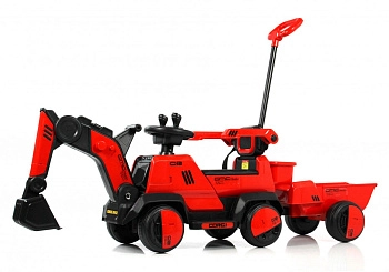 Детский электромобиль RiverToys K009AM (красный)