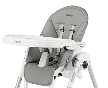 Сменный чехол Peg Perego для стульчика Siesta, Prima Pappa (Ice/ Ambiance Grey)