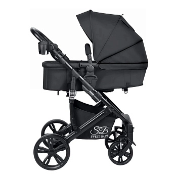 Коляска-трансформер Sweet Baby Comfort Black (Black Black)