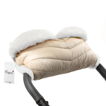 Муфта для рук на коляску Esspero Cosy White (Beige)