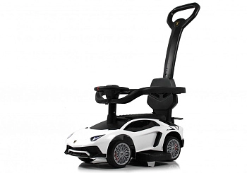 Детский толокар RiverToys M555MM-H (белый)