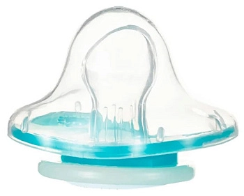 Силиконовая пустышка ортодонтическая Farlin с 0 мес. (Синий)