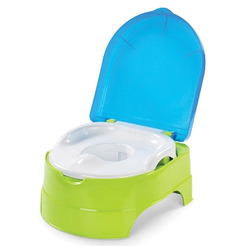 Горшок 2 в 1 Summer Infant My Fun Potty (салатово-голубой)