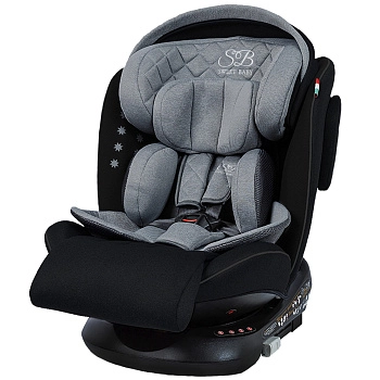 Автокресло Sweet Baby Fortuna 360 SPS Isofix (grey/black)