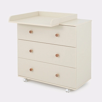 Комод RANT ELSA 3 ящ (80 см Ivory Beige)