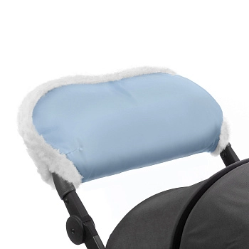 Муфта для рук на коляску Esspero Soft Fur (Blue Mountain)