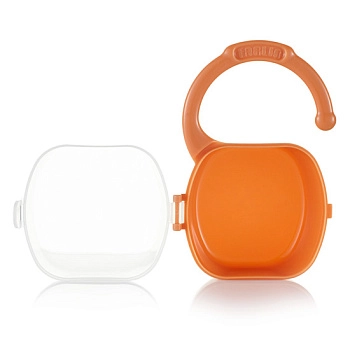 Пластиковый футляр для хранения пустышки Farlin (Коричневый)