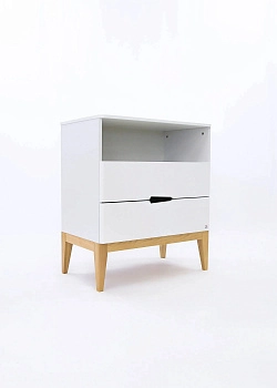 Комод ANTEMI Stella Light (Белый/Дерево)