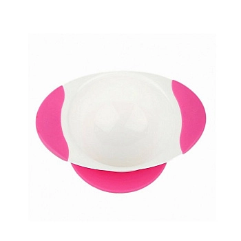 Тарелка для кормления на присоске 360° Farlin (Розовый)