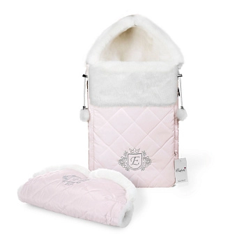 Зимний конверт и муфта Esspero Elvis (100% шерсть) (Hushed Violet)