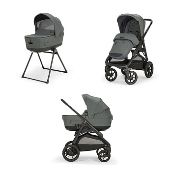 Коляска 2 в 1 Inglesina Aptica XT с подставкой под люльку Stand Up (Taiga Green)