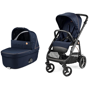 Коляска 2 в 1 Peg Perego Veloce TC Brio  (Blue Shine новый без коробки)
