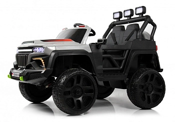 Детский электромобиль RiverToys X888XX (серый)