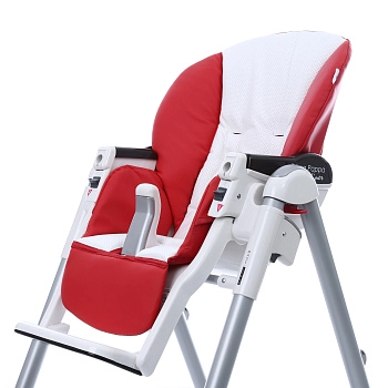 Сменный чехол сидения Esspero Sport к стульчику для кормления Peg-Perego Diner  (Red/White)