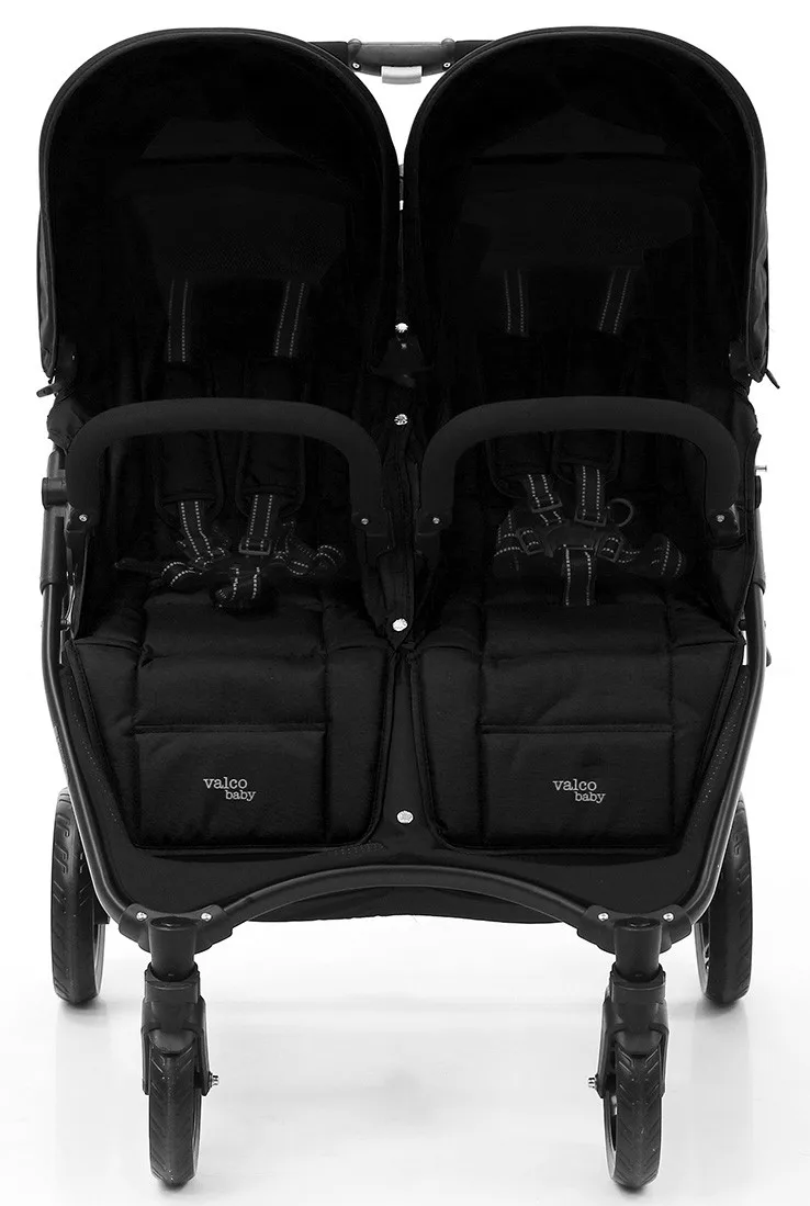 Прогулочная коляска для двойни Valco baby Snap Duo Coal Black 1qy8kggonmb4j80faav0vtlfj32vatyt