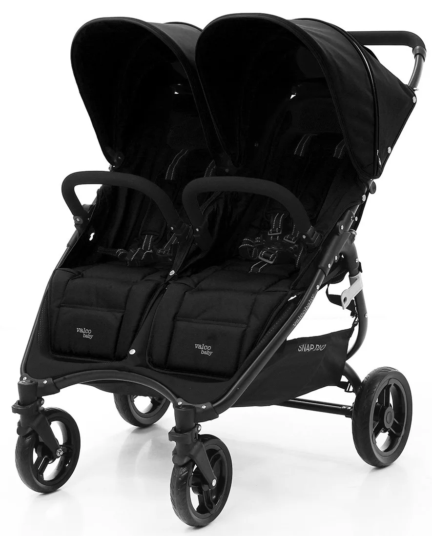 Прогулочная коляска для двойни Valco baby Snap Duo Coal Black ufvfb3ndfqsxfjeqfp81fvvnkpji26xu
