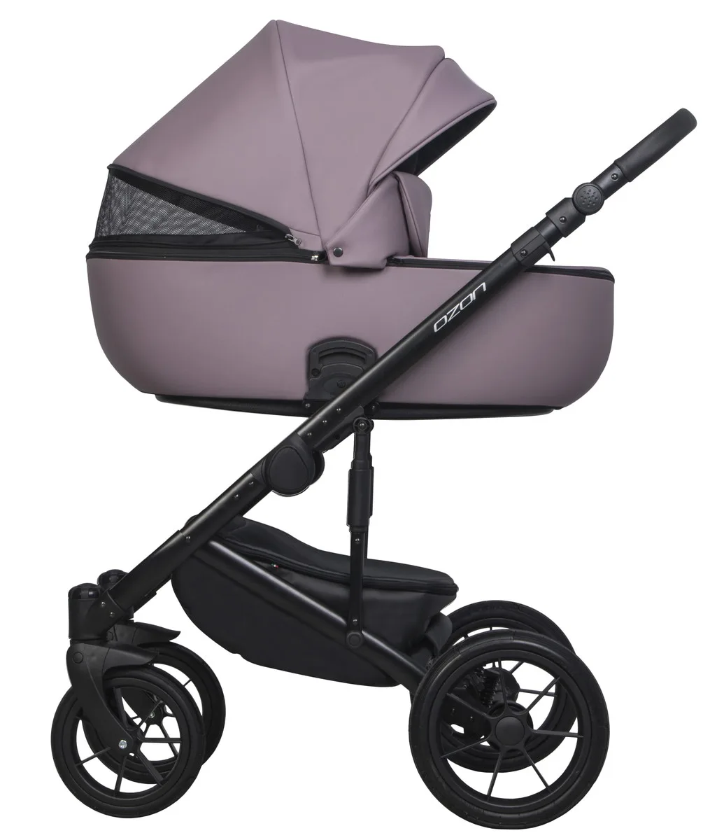 Коляска 3 в 1 RIKO BASIC OZON PASTEL 02 лиловый 04ntrzp52n4bqgd82b7wqd8f97mhjlq9