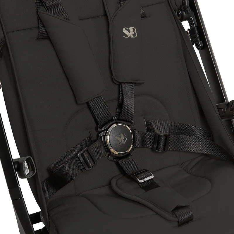 Прогулочная коляска Sweet Baby Aura Plus Black4