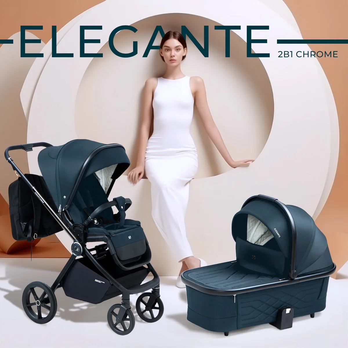 Коляска 2 в 1 Sweet Baby Elegante Chrome Blue anlczb4dzzfj35fkwl44qur4vpnd4d2h