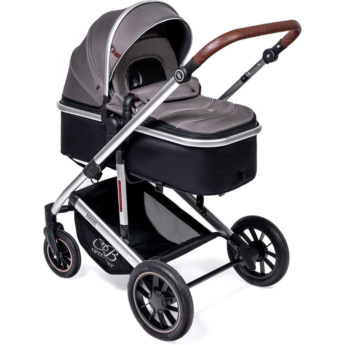 Детская коляска Sweet Baby Amare 3 в 1 Brown c1pfuskq322gog6ijnvoalidbvx896d0