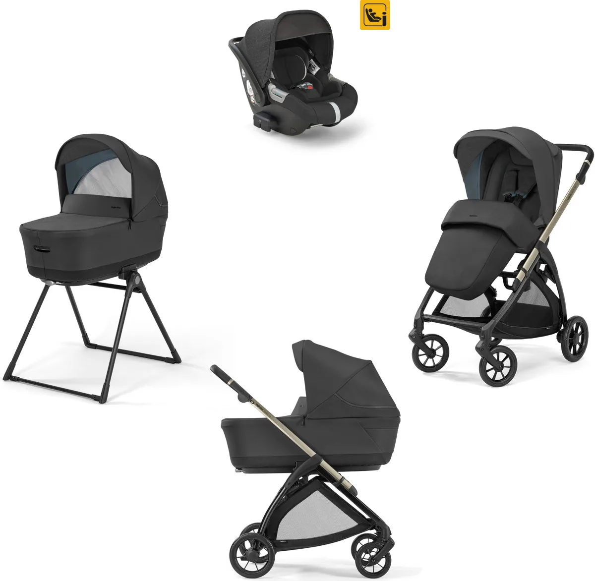 Коляска 3 в 1 Inglesina Electa (DRW I-Size) с подставкой под люльку Standup Ipper Black q13ntwnh8m4z2ht46q6uuyg5q9db2kep