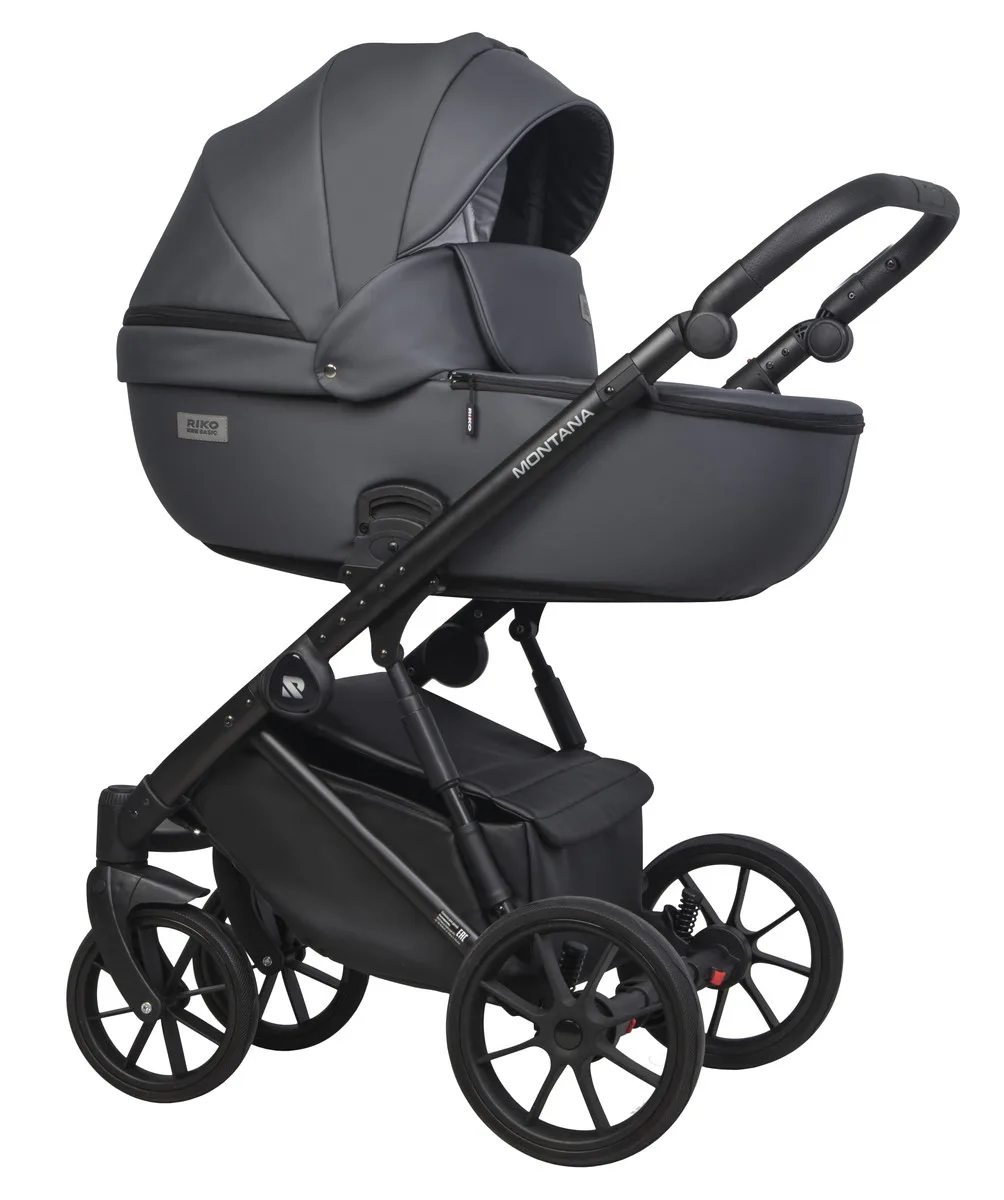 Коляска 3 в 1 RIKO BASIC MONTANA ECCO 24 Graphite (графит) zktwy04i6klh74qi7ojmctin2scy7e6y
