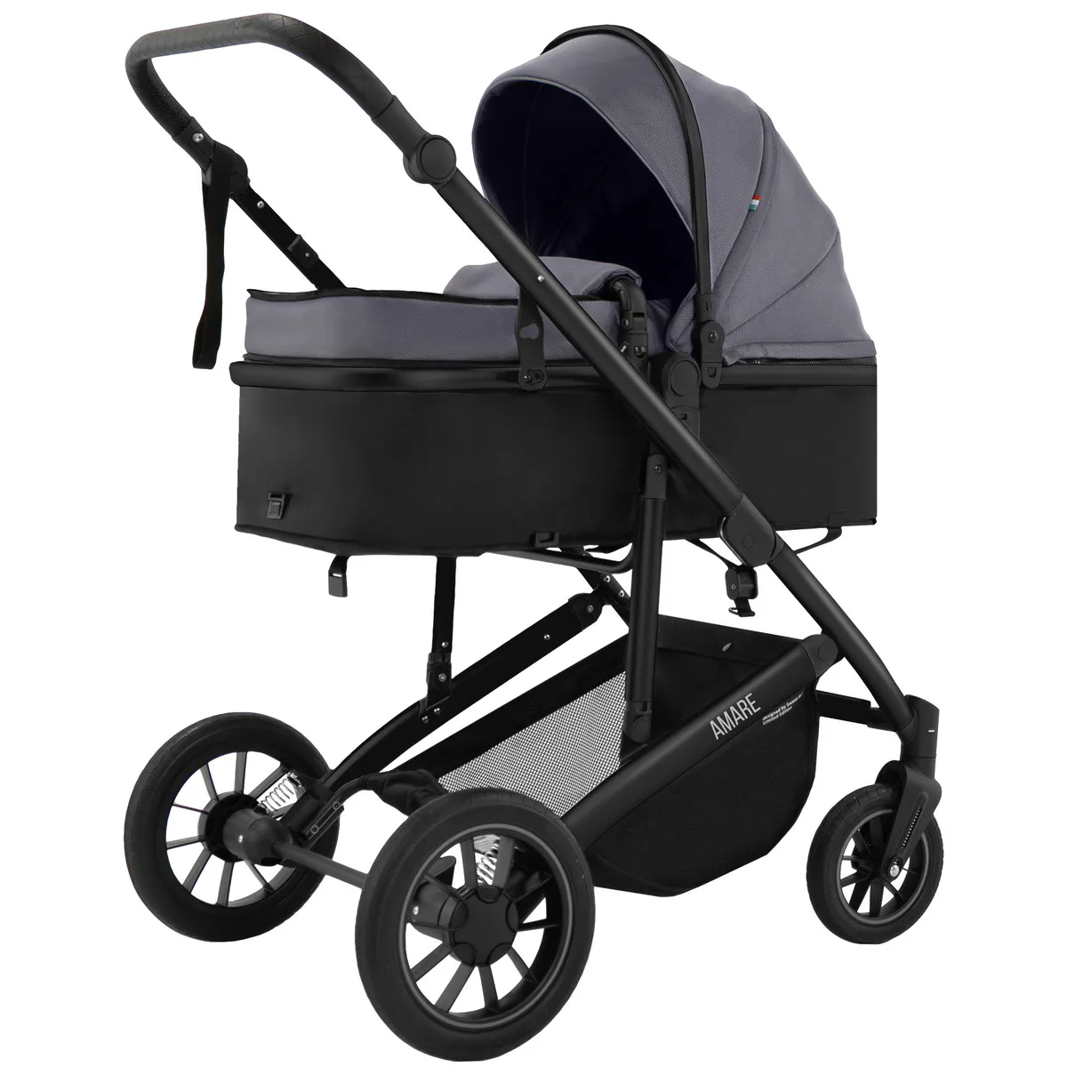 Коляска-трансформер 2 в 1 Sweet Baby Amare GL Grey jnlu3ft8u6j00zdpjl66ox65svhvzmej
