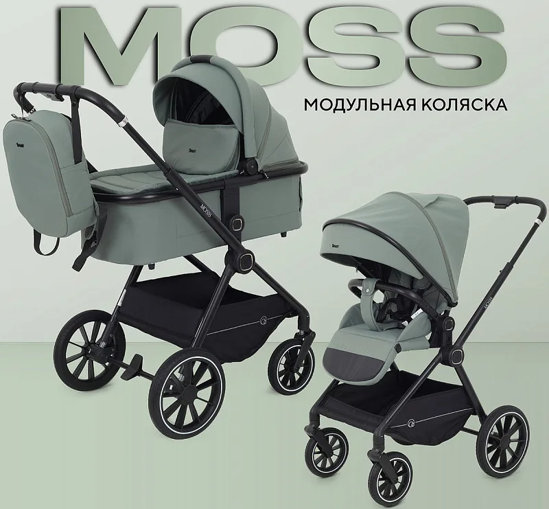 Детская коляска Rant Moss 2 в 1 Green1