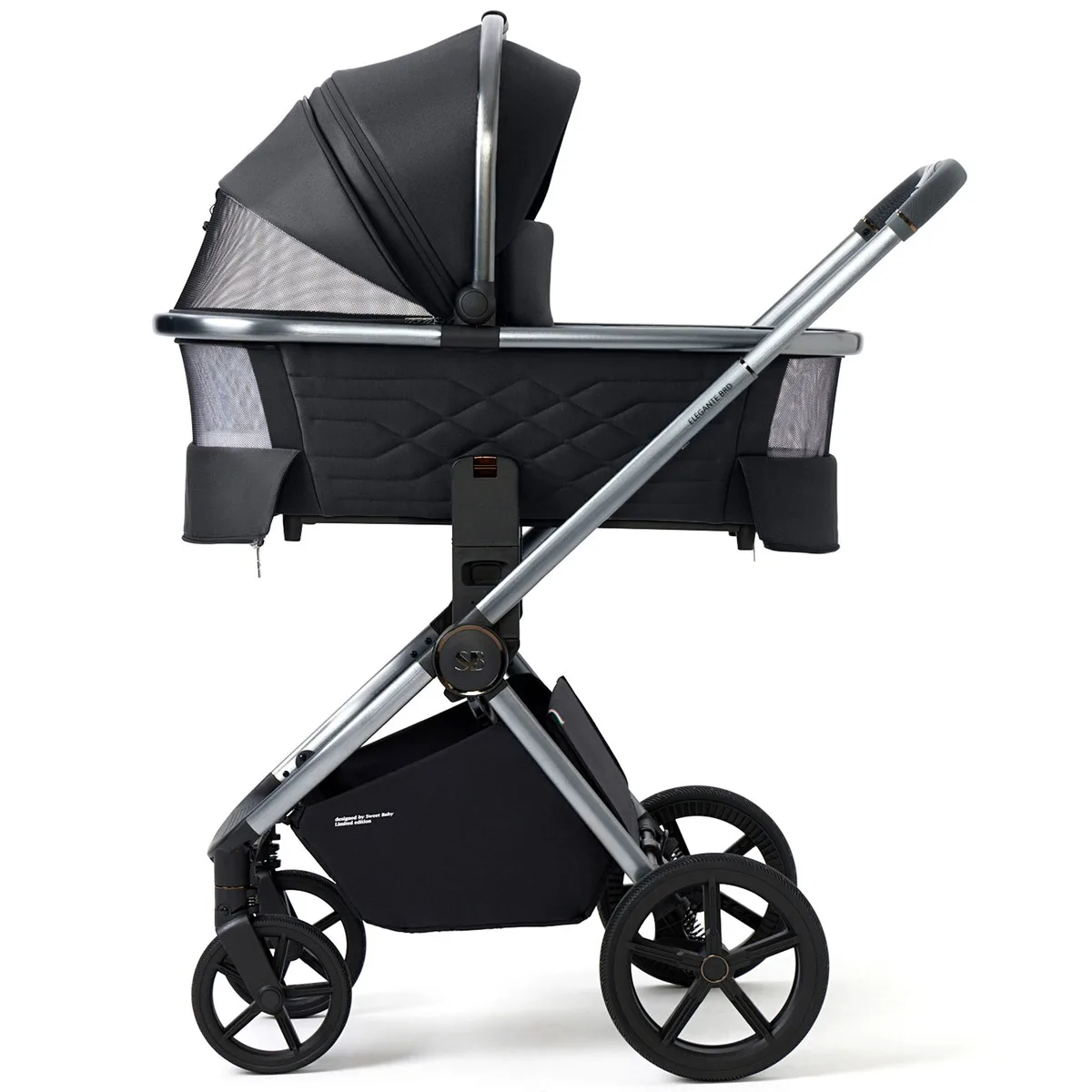 Коляска 2 в 1 Sweet Baby Elegante BRD Black qu8v3s4vhrcbbd3br8i6dvtza24t1i38