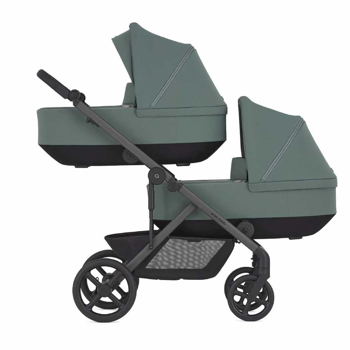 Коляска для двойни 2 в 1 Anex Modu (Greeny)