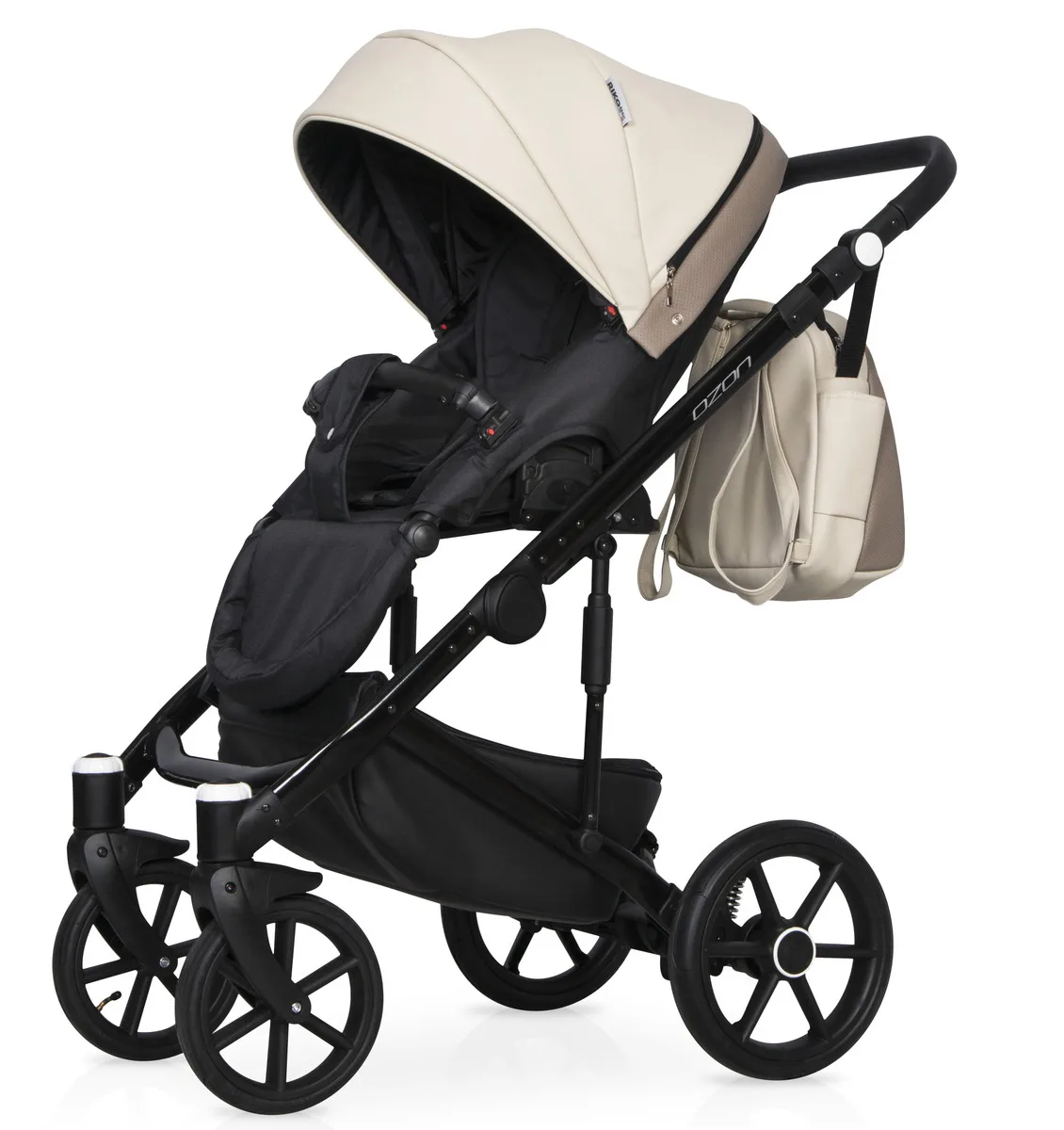 Коляска 2 в 1 RIKO BASIC OZON Ecco 25 слоновая кость-бежевый xmx60e2r4d82pw7ncj6qjulur2sgnyoj
