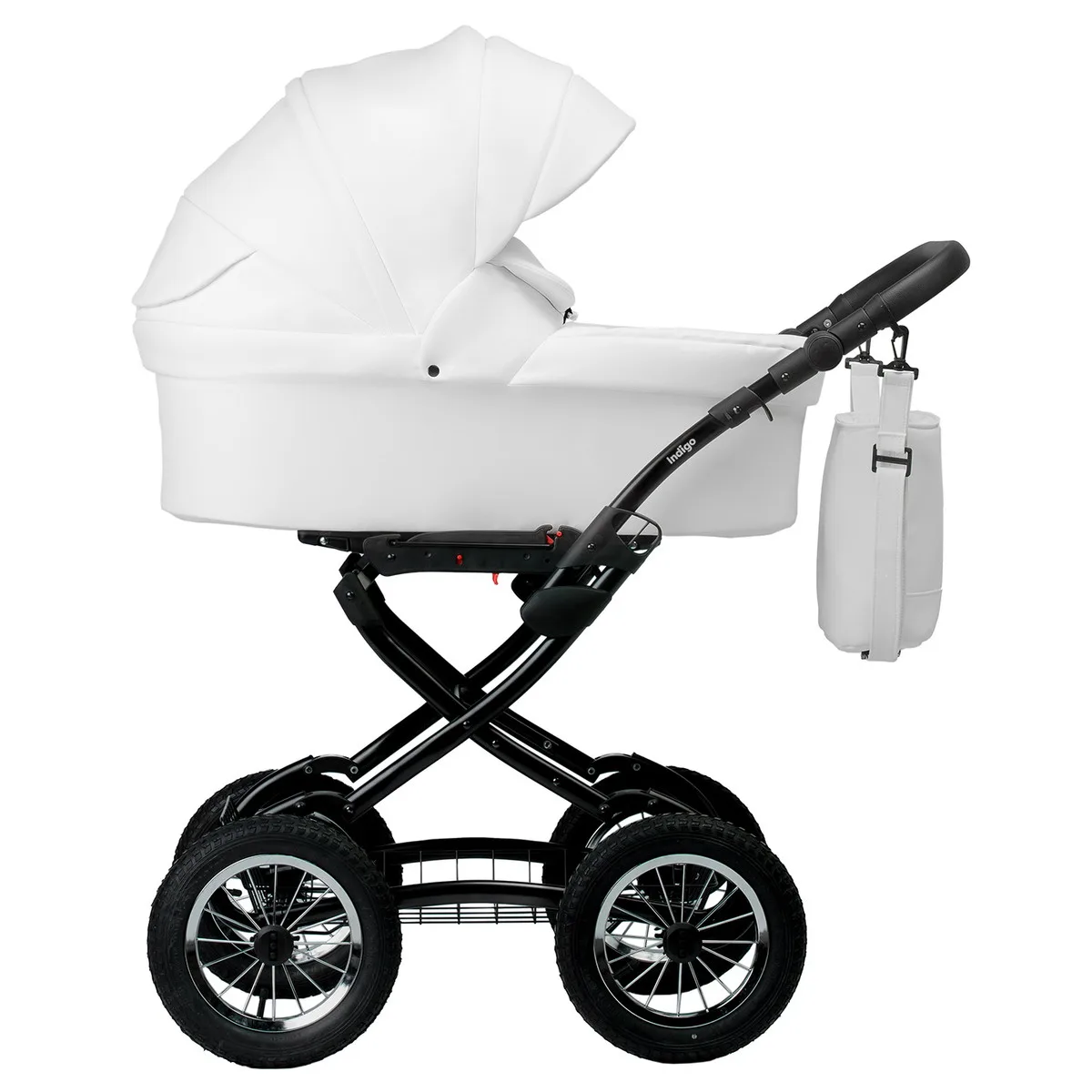 Коляска 2 в 1 Indigo BARBARA ECO Classic белая кожа l8tb8mtztvz7qus7t68b3rscgg8fvf2r