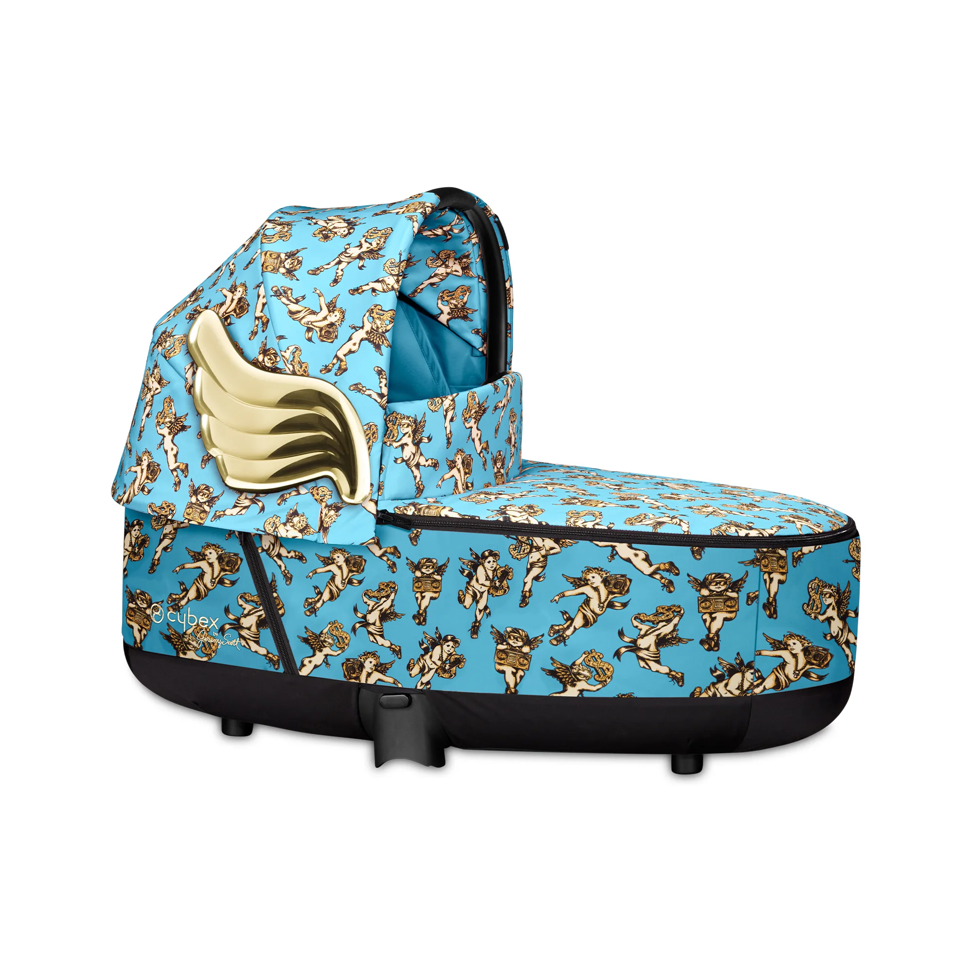 Спальный блок для коляски Cybex PRIAM III JS Cherubs Blue 108112446-spalnii-blok-dlya-kolyaski-cybex-priam-iii-js-cherubs-blue