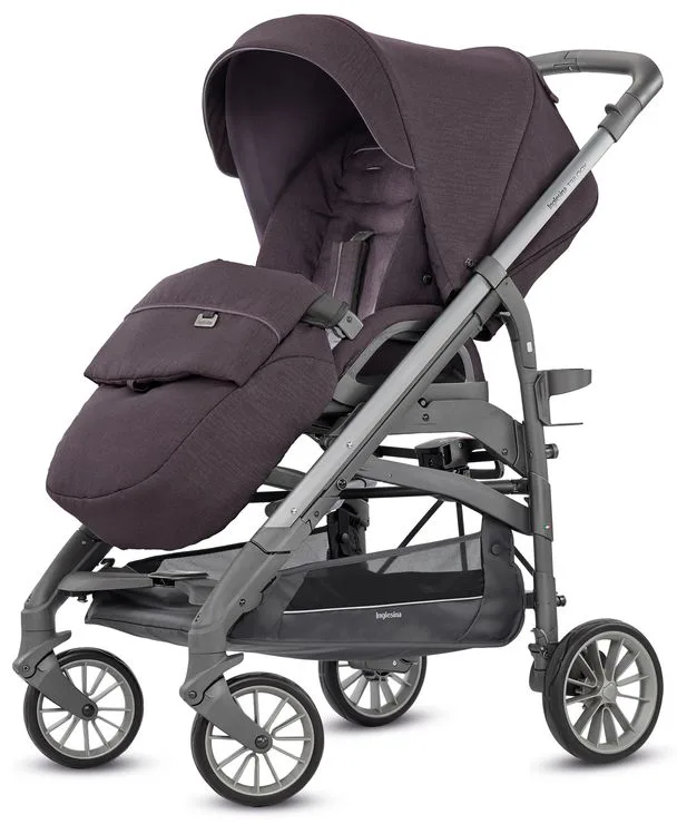 Коляска-трость Inglesina Trilogy Maroon Glace (серое шасси) 1ebde3bd775ffa3e35c2895f8b9a11fe