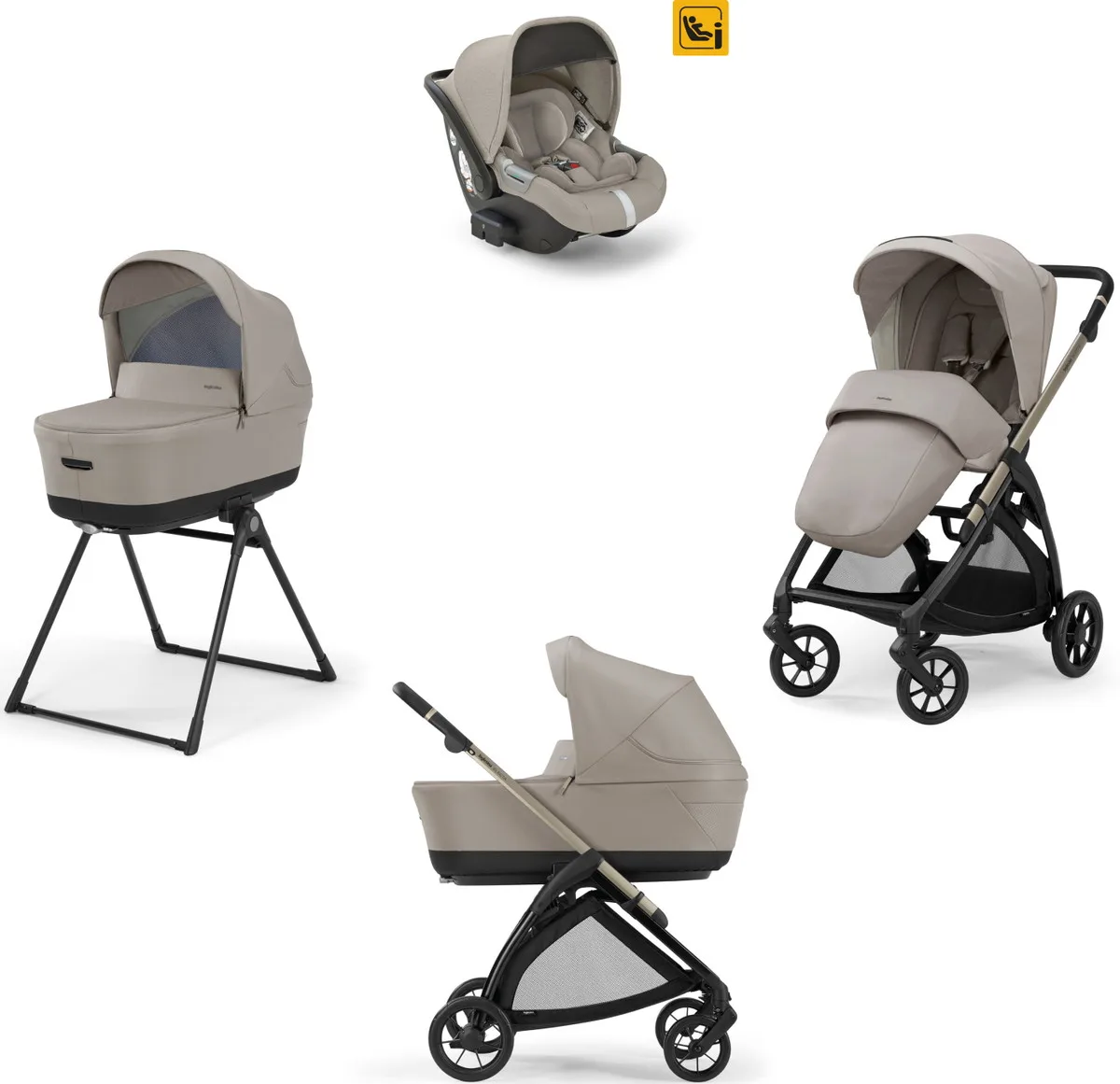 Коляска 3 в 1 Inglesina Electa (DRW I-Size) с подставкой под люльку Standup Battery Beige nlg8zl18zsnkozh5swueo7h84pg981me