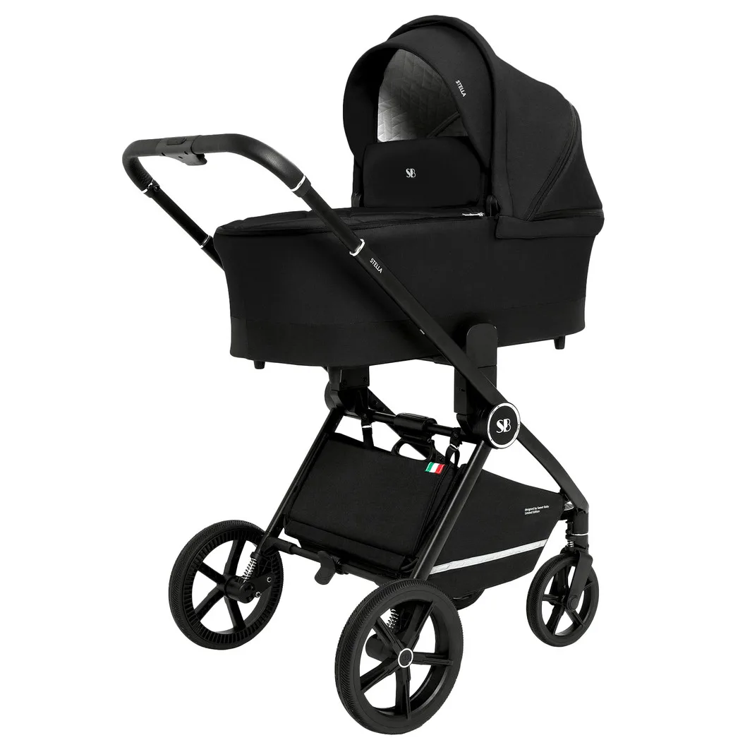 Коляска 2 в 1 Sweet Baby Stella (Black)