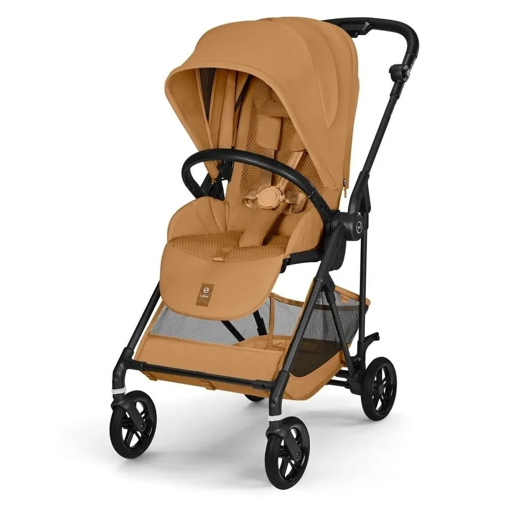 Прогулочная коляска Cybex Melio Carbon Limited (СINNАМОN YЕLLОW)