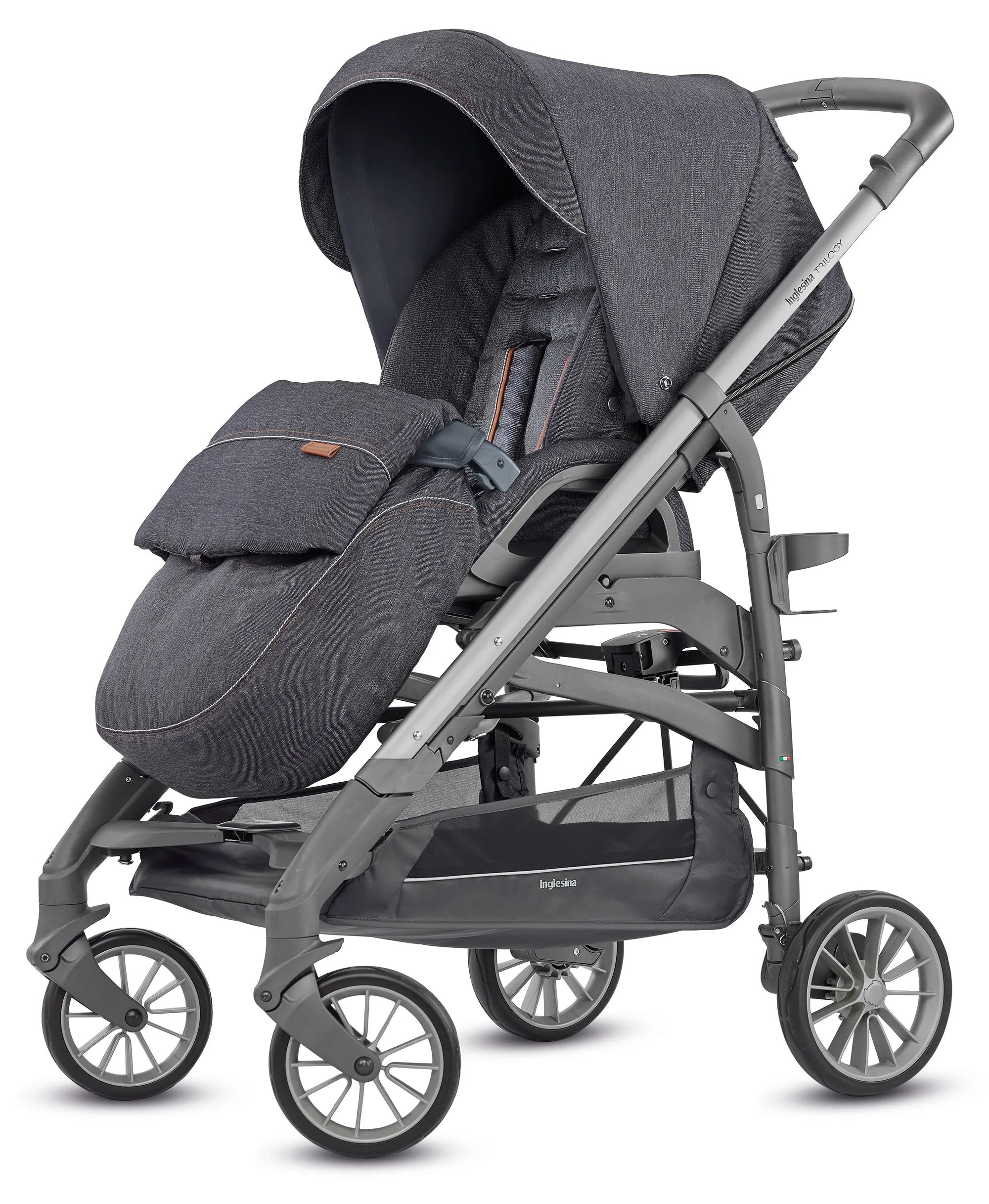 Коляска-трость Inglesina Trilogy Village Denim (серое шасси) 75da59519f83562e6669dcfa8f8bbd64